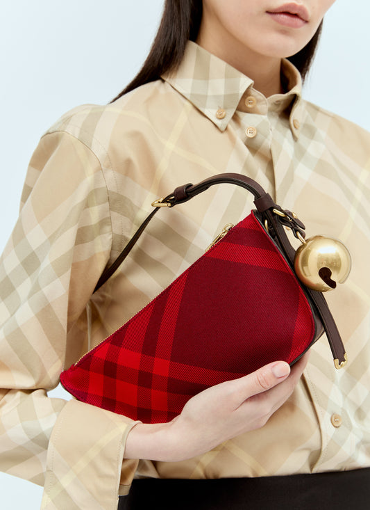 Burberry Women Mini Shield Sling Shoulder Bag