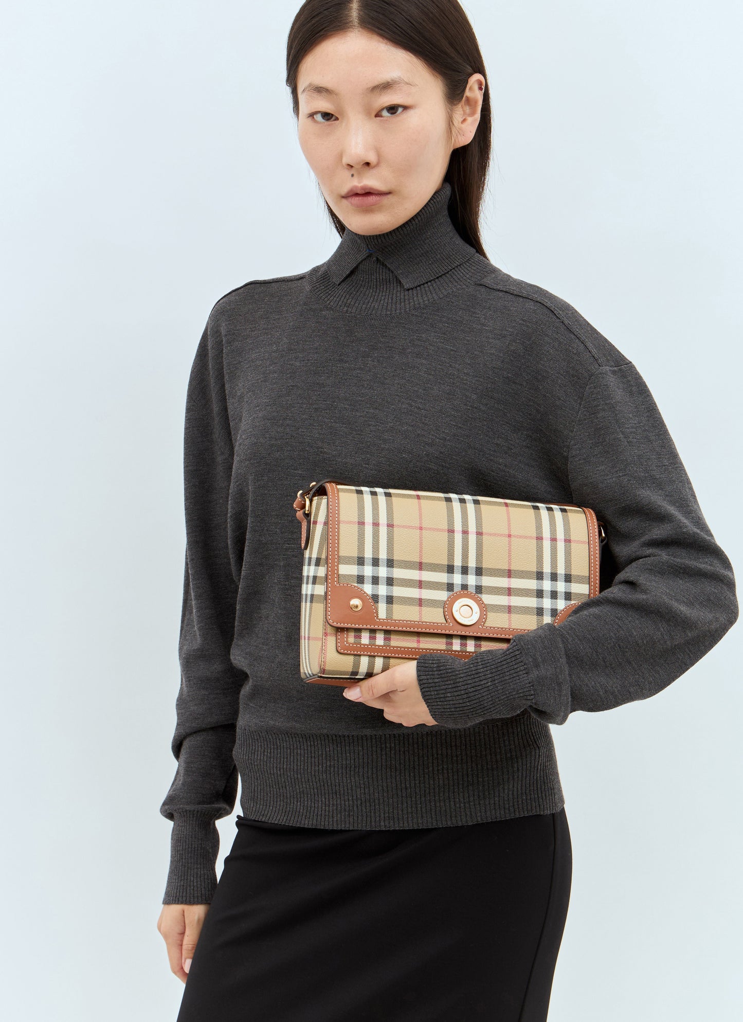 Burberry Women Note Shoulder Bag