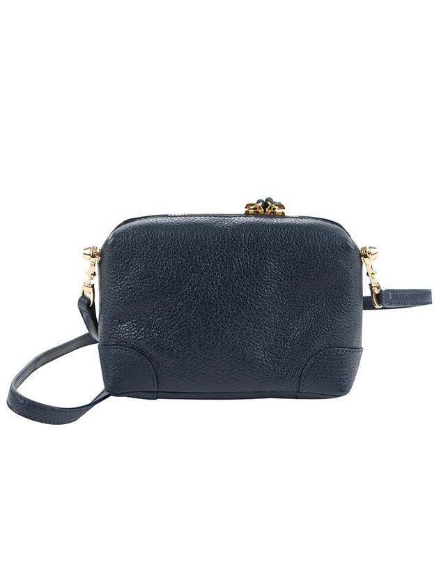 Balenciaga Metal Reporter Mini Cross Bag Navy