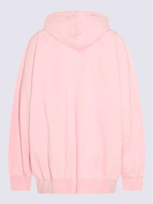 Balenciaga College Logo Hoodie Pink