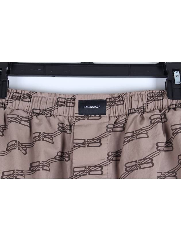 Balenciaga BB logo cotton shorts