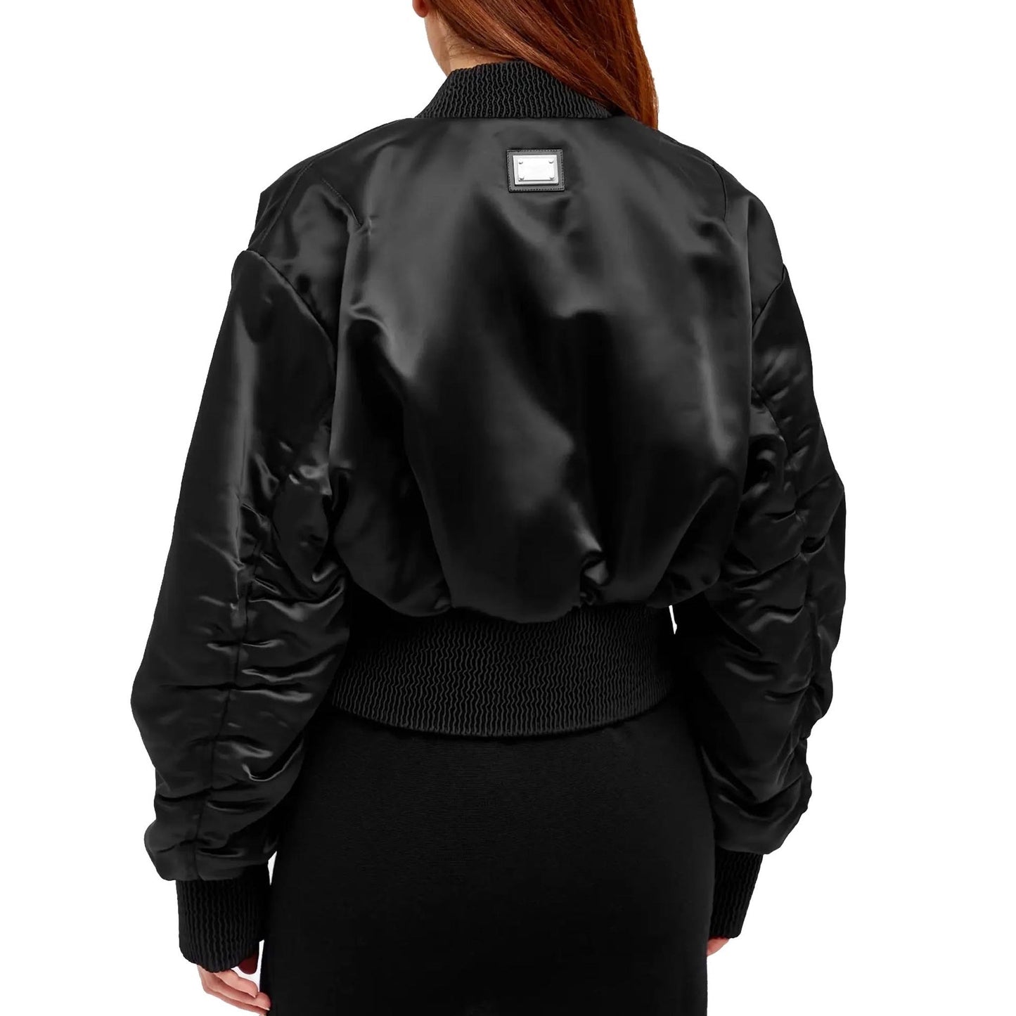 Dolce & Gabbana Cropped Bomber Jacket Women