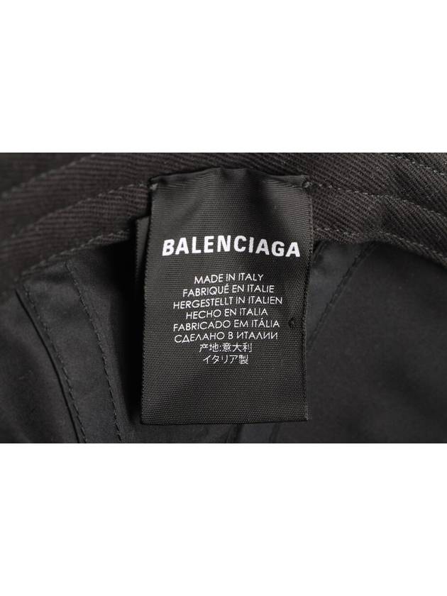 Balenciaga Paris logo embroidered ball cap L