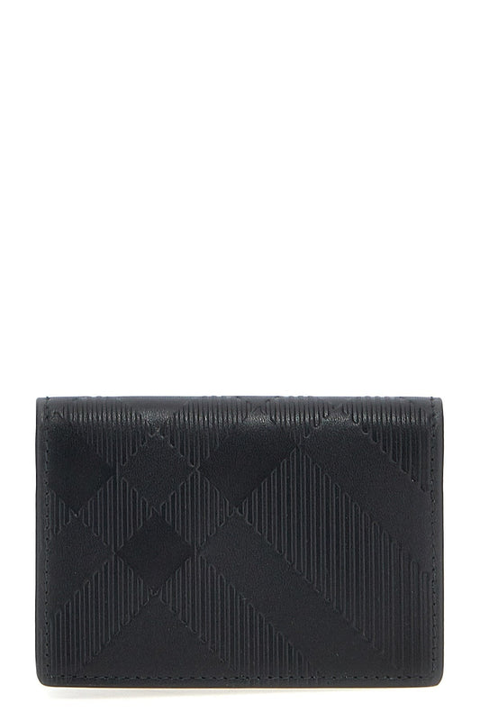 Burberry Men Check Card Holder