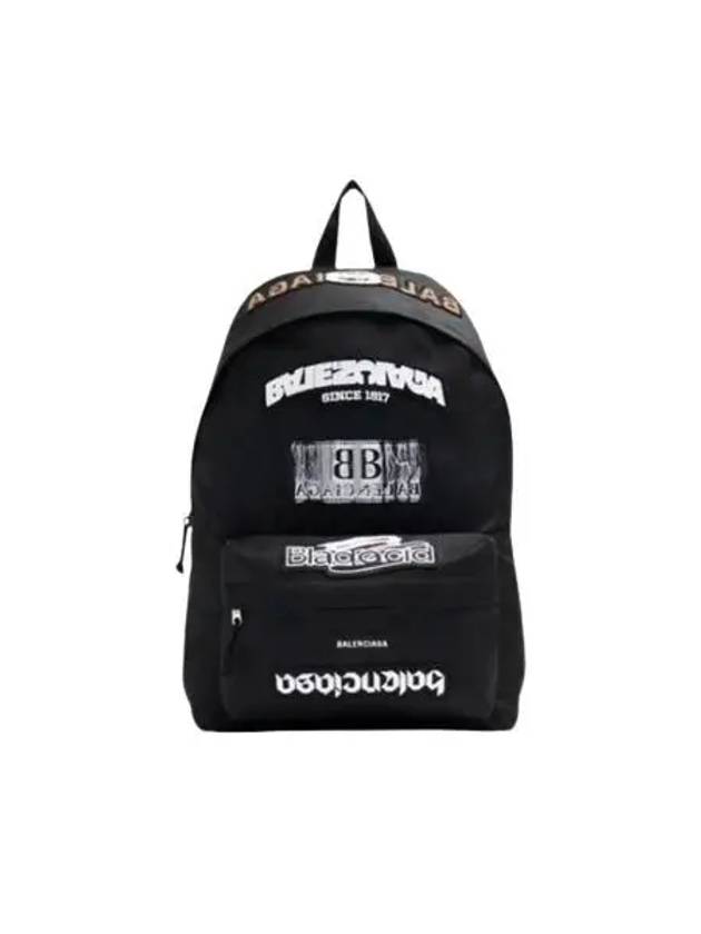 Balenciaga Explorer Backpack Black