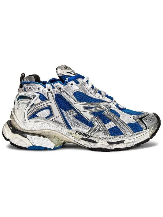 Balenciaga Runner Low Top Sneakers Blue