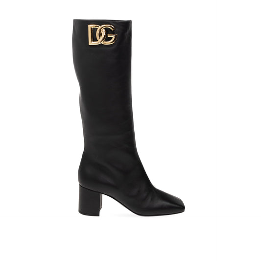 Dolce & Gabbana Leather Boots Women