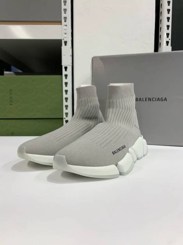 Balenciaga Speedrunner high top sneakers gray