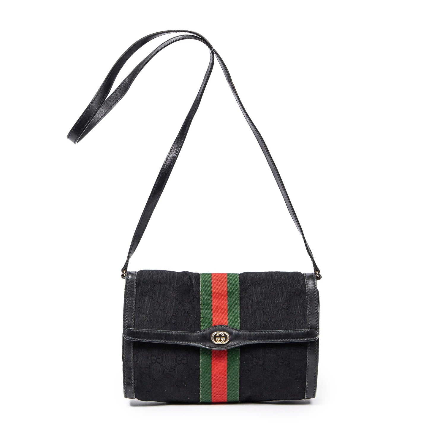 Accessory Collection Web Flap Crossbody