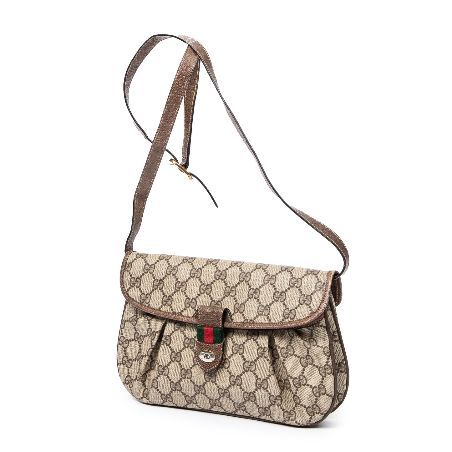 Accessory Collection Web Flap Crossbody