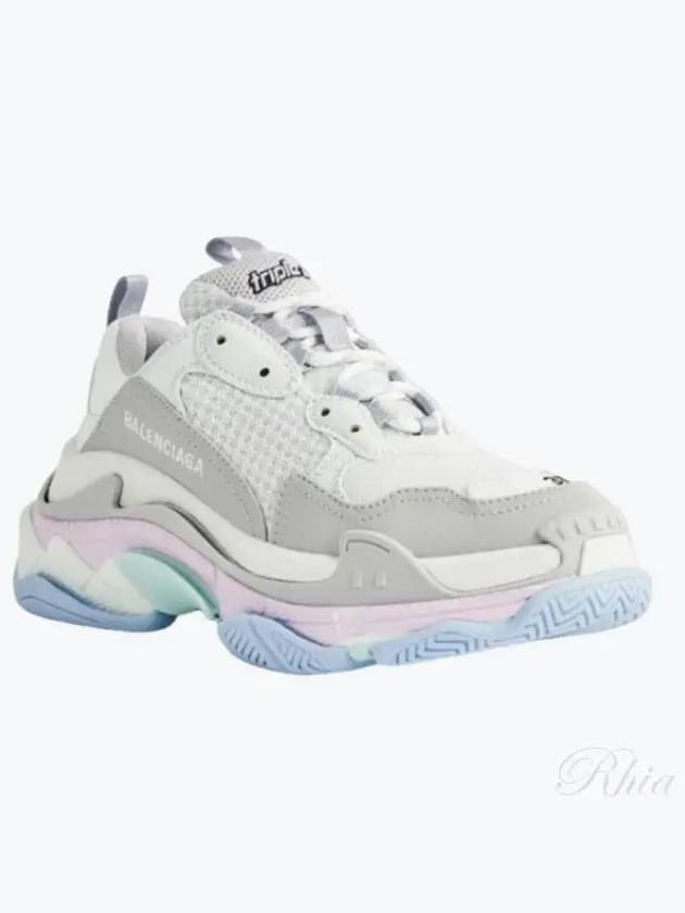 Balenciaga Triple S Low Top Sneakers Pastel