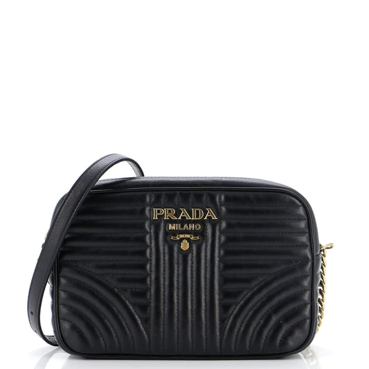 Prada Camera Bag Diagramme Quilted Leather Small