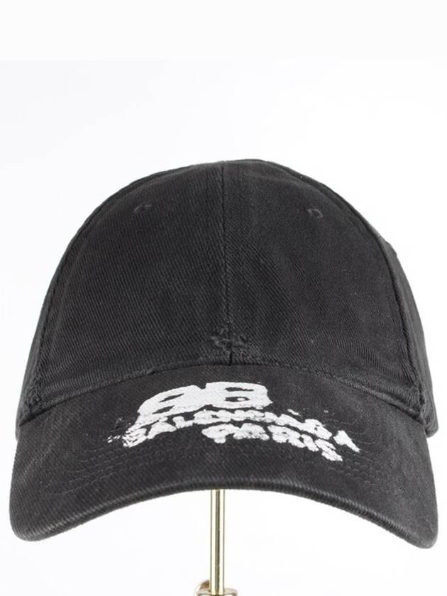 Balenciaga Washed Draw Icon Ball Cap M 57