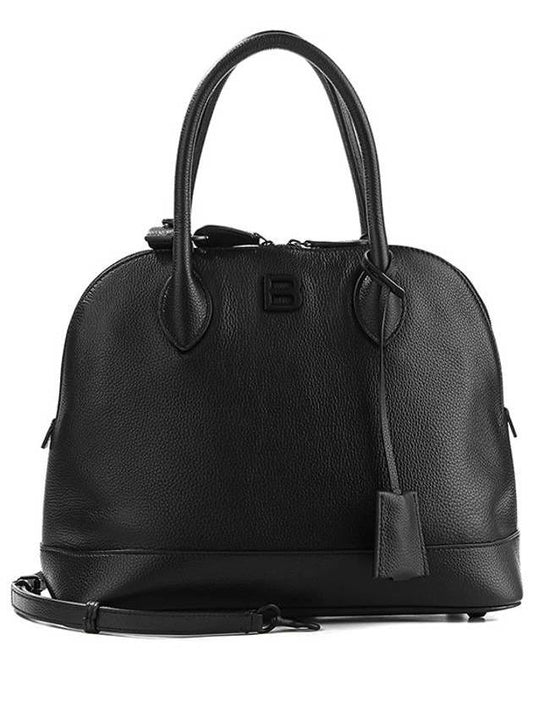 Balenciaga Ville Top Handle Shoulder Bag Black