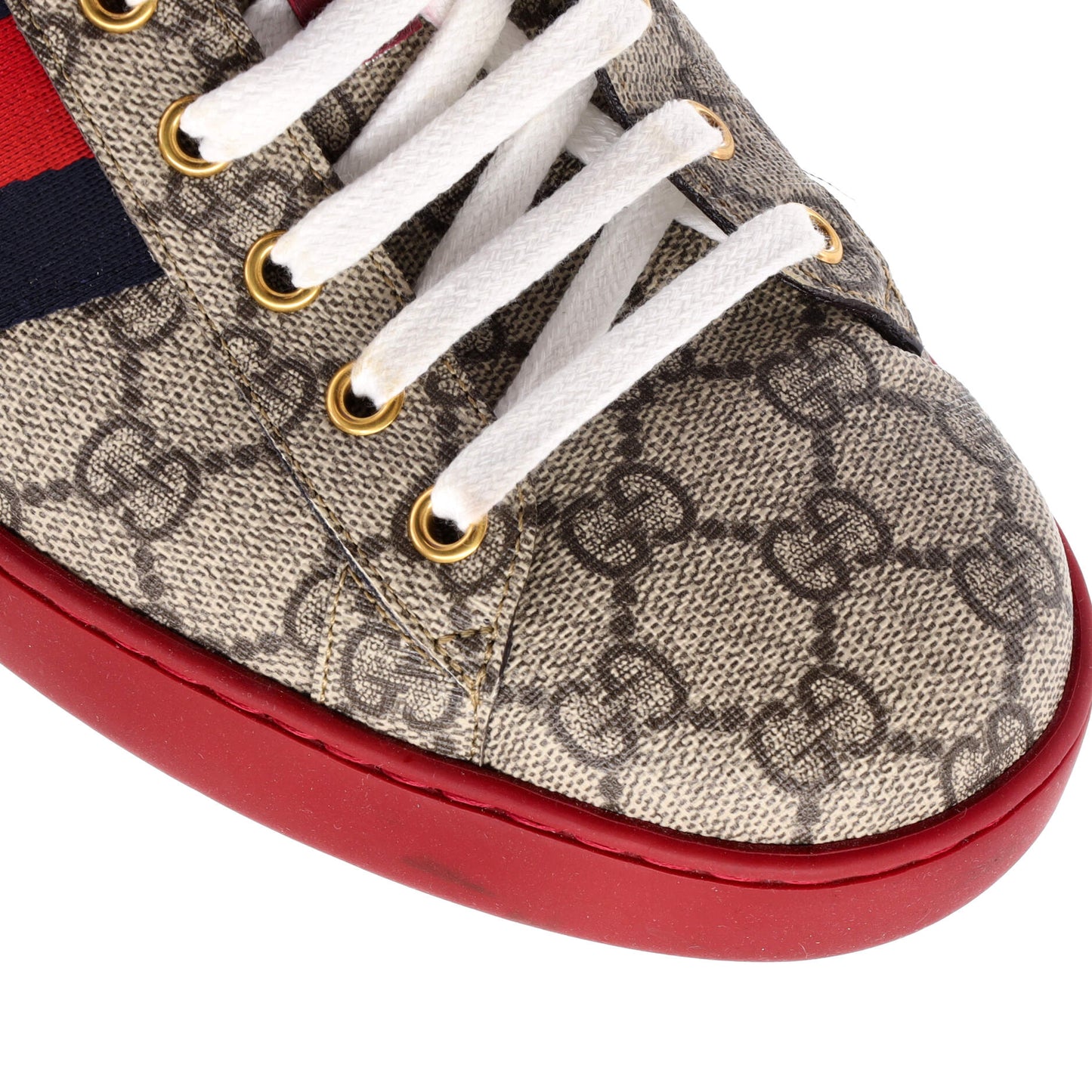 Ace Sneakers GG Coated Canvas