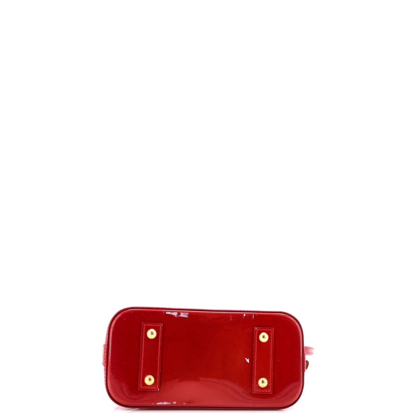 Alma Handbag Limited Edition Monogram Vernis Rayures BB