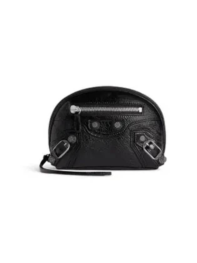 Balenciaga Le Cagole Small Cosmetic Pouch Bag Black