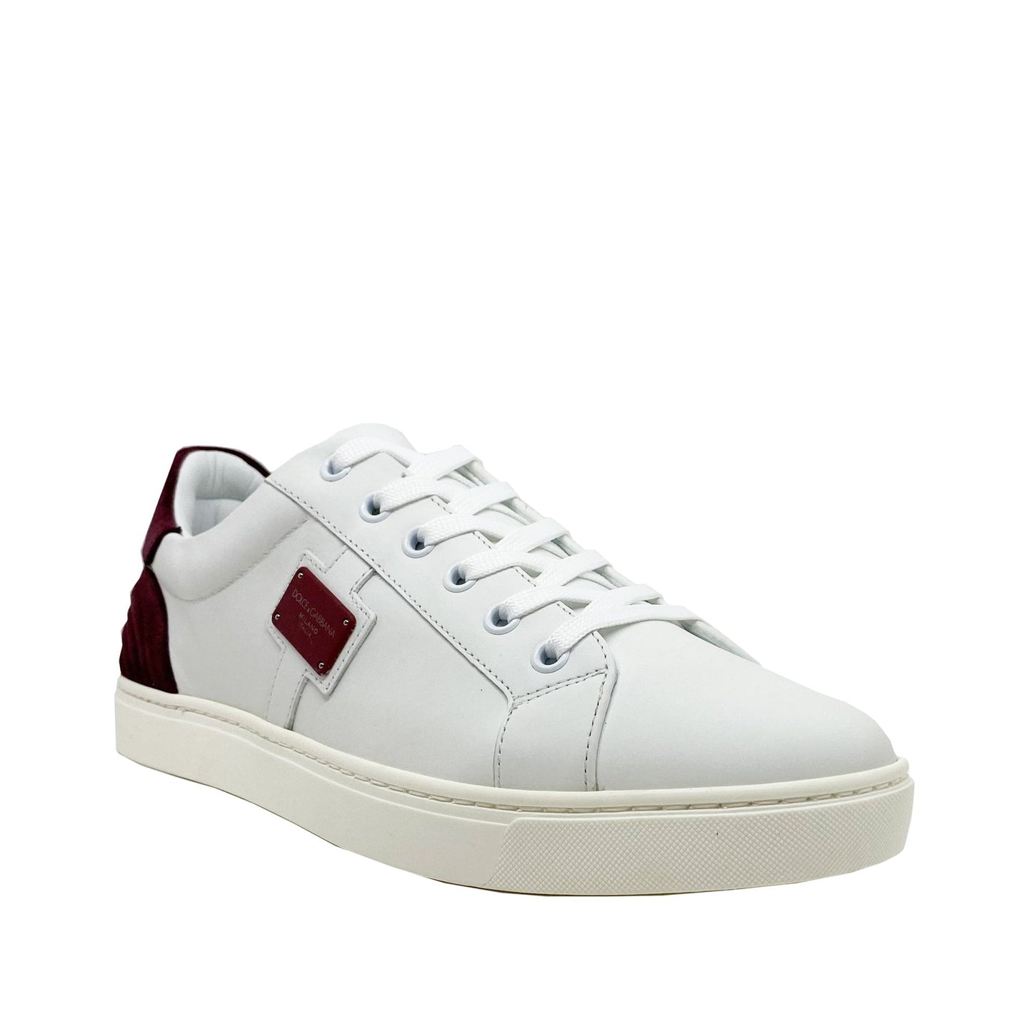 Dolce & Gabbana Logo Leather Sneakers Men