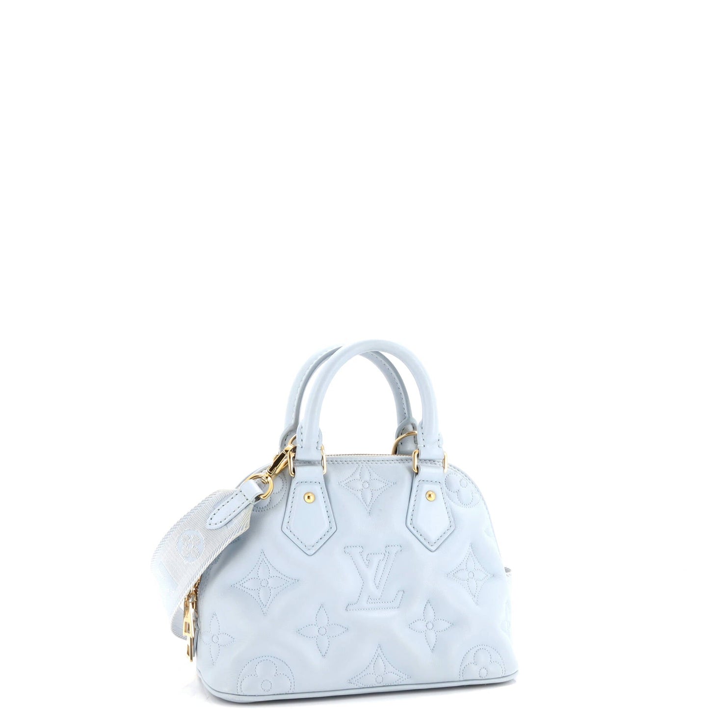 Alma Handbag Bubblegram Leather BB