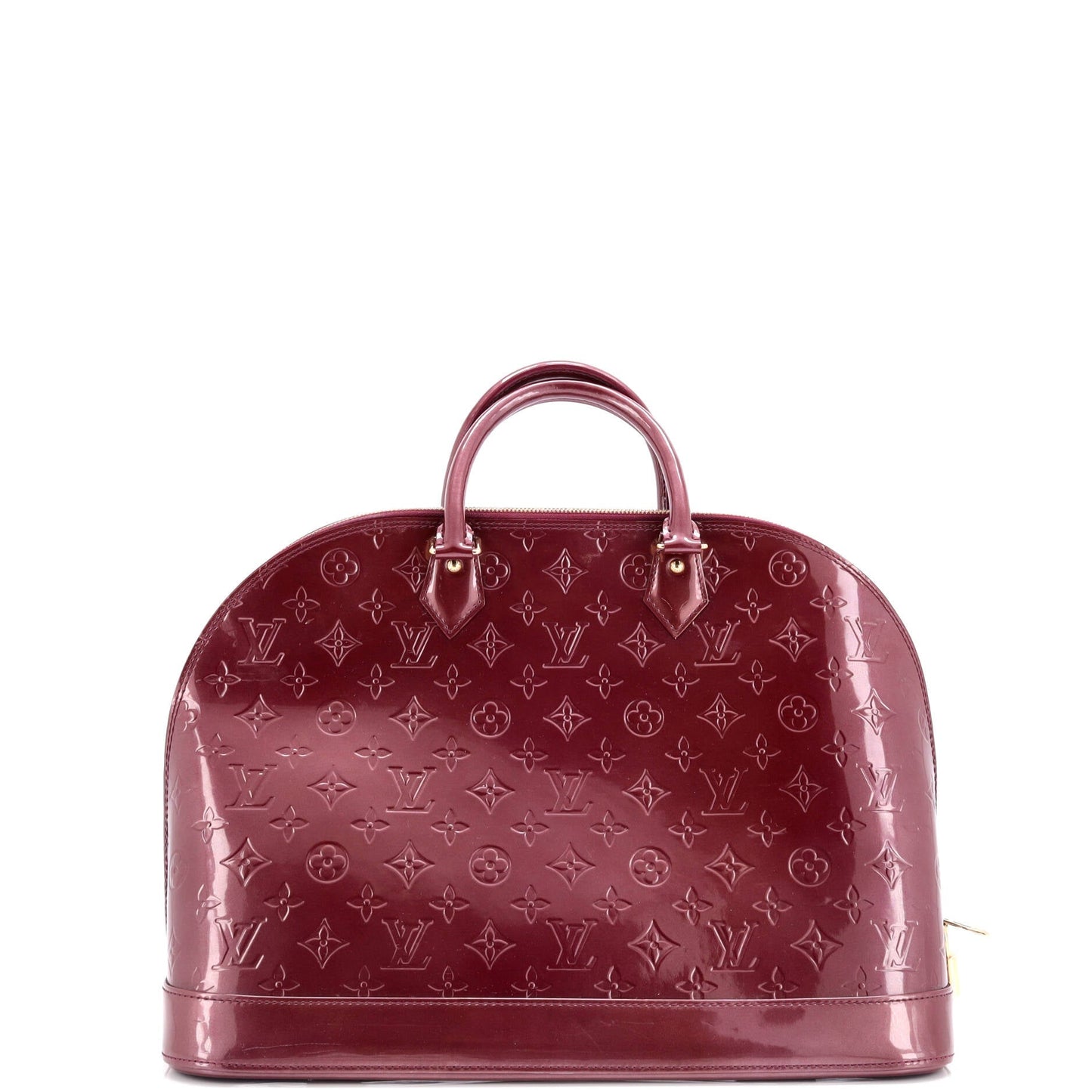 Alma Handbag Monogram Vernis GM