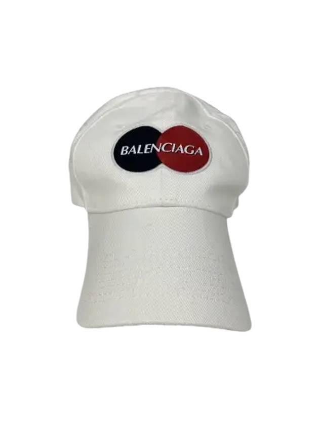 Balenciaga Uniform Ball Cap White