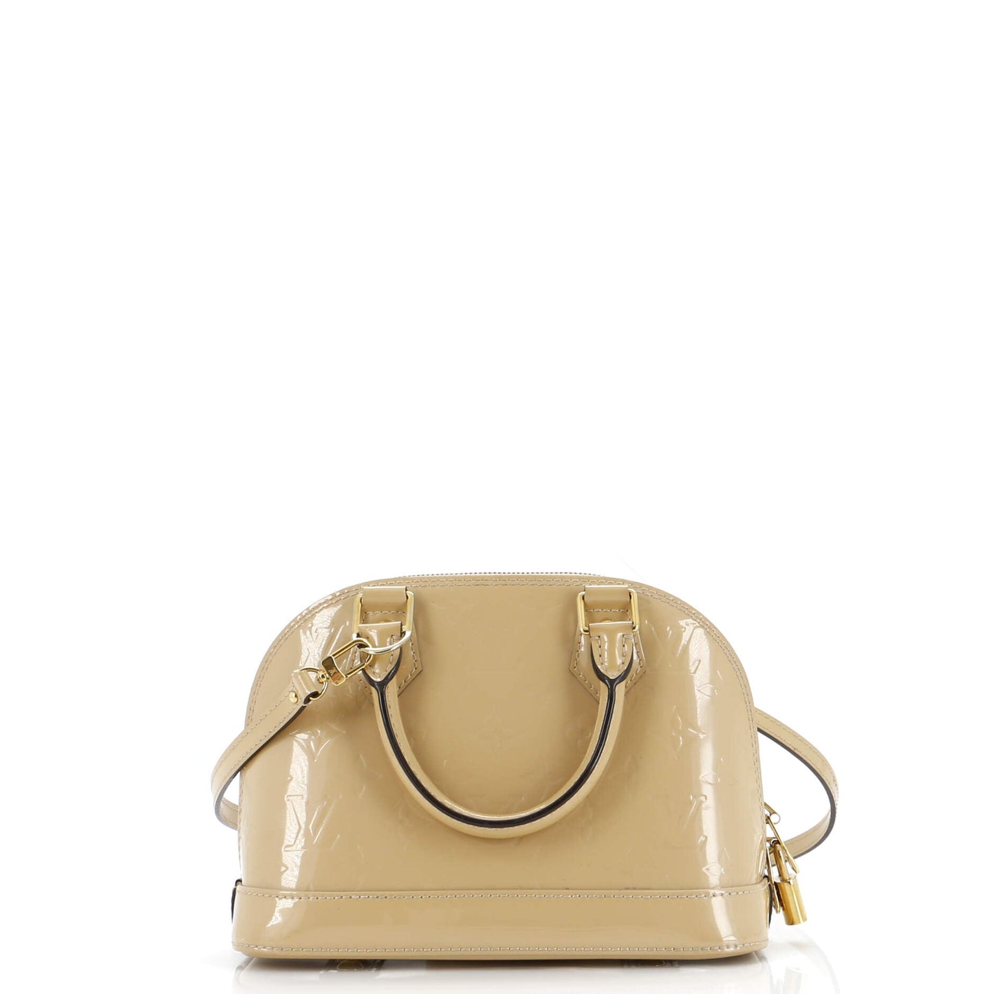 Alma Handbag Monogram Vernis BB