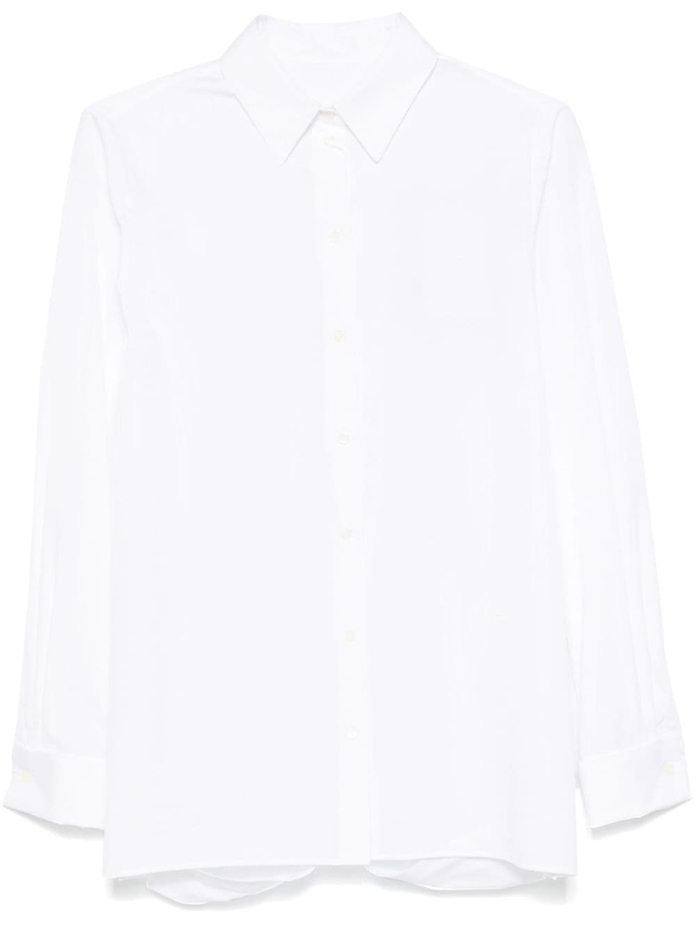 Givenchy Women Oversized Cotton Shirt