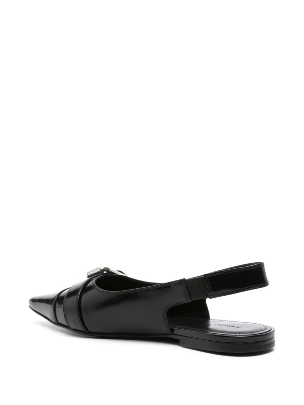 Givenchy Women Voyou Leather Slingback Flats