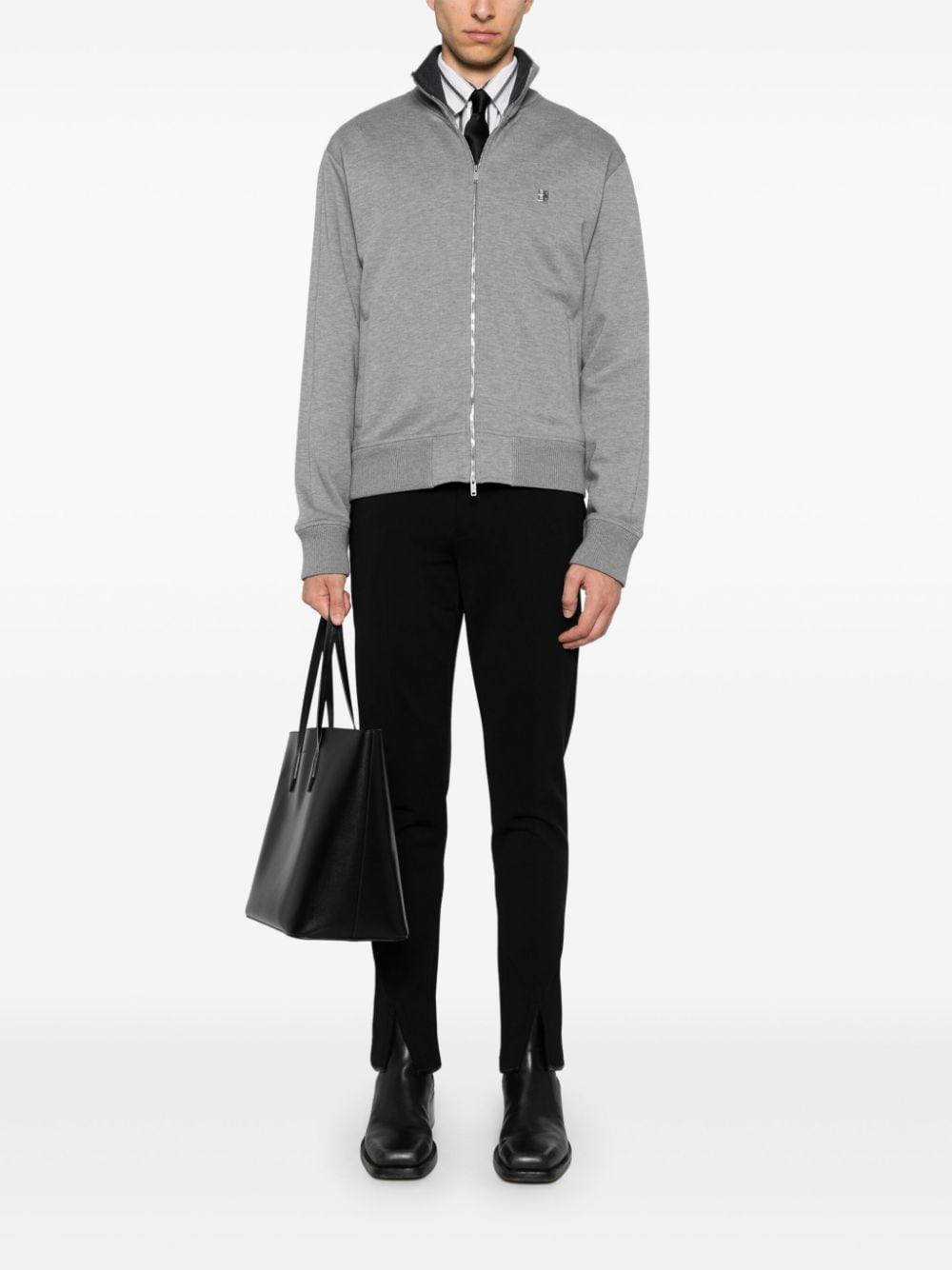 Givenchy Men Logo Zipped Track Suit