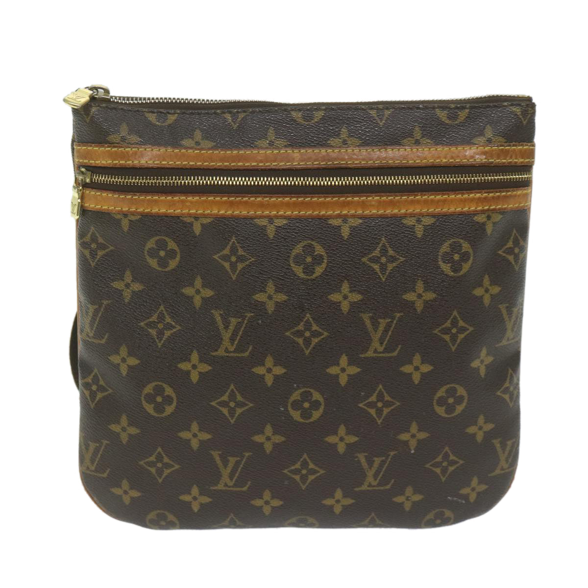 LOUIS VUITTON Monogram Pochette Bosphore Shoulder Bag M40044 LV ki3914