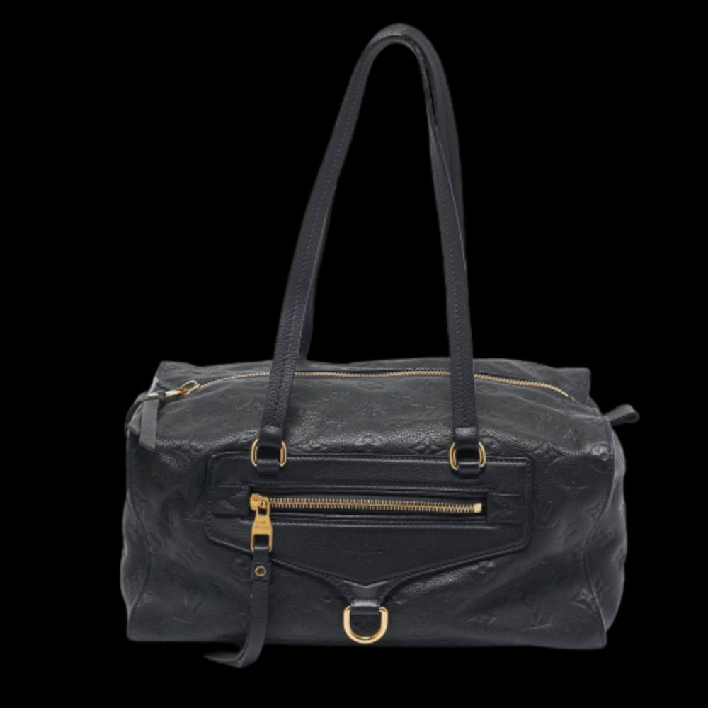 Black Canvas Louis Vuitton Tote