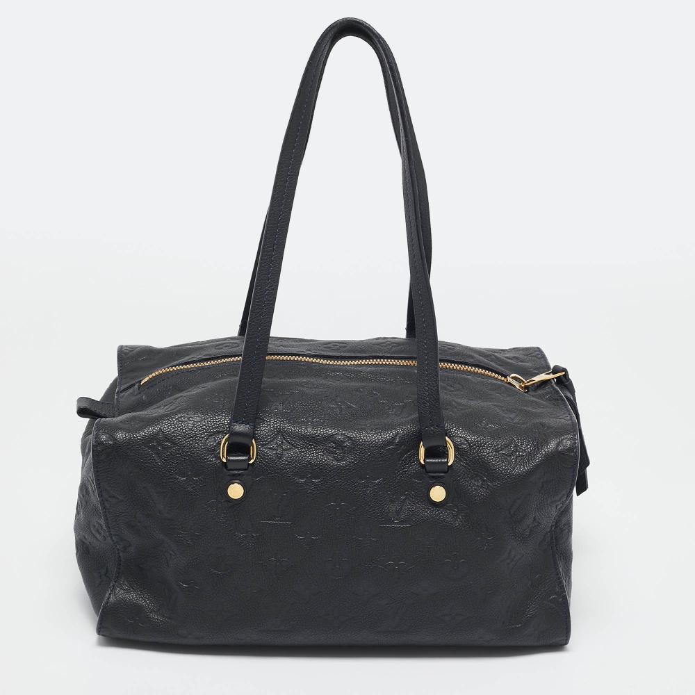 Black Canvas Louis Vuitton Tote