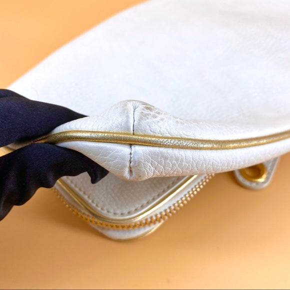 ALEXANDER MCQUEEN leather clutch bag