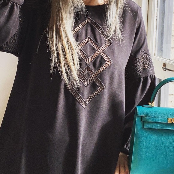 Red Valentino classic black dress