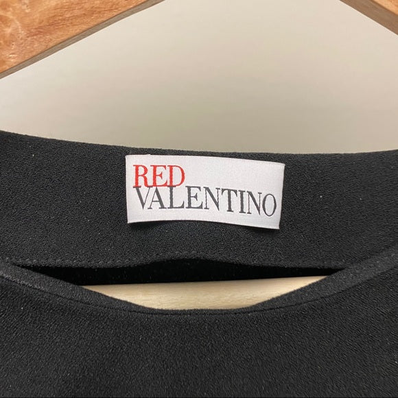 Red Valentino classic black dress