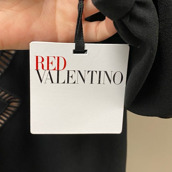 Red Valentino classic black dress