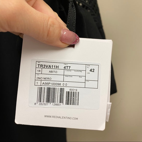 Red Valentino classic black dress