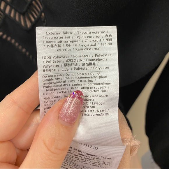 Red Valentino classic black dress