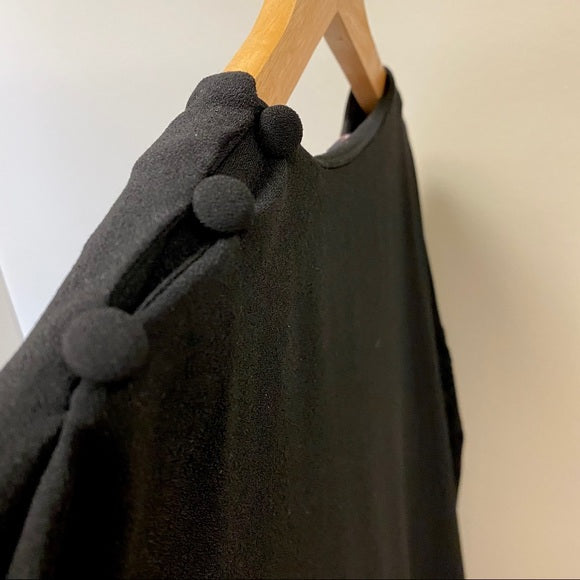 Red Valentino classic black dress