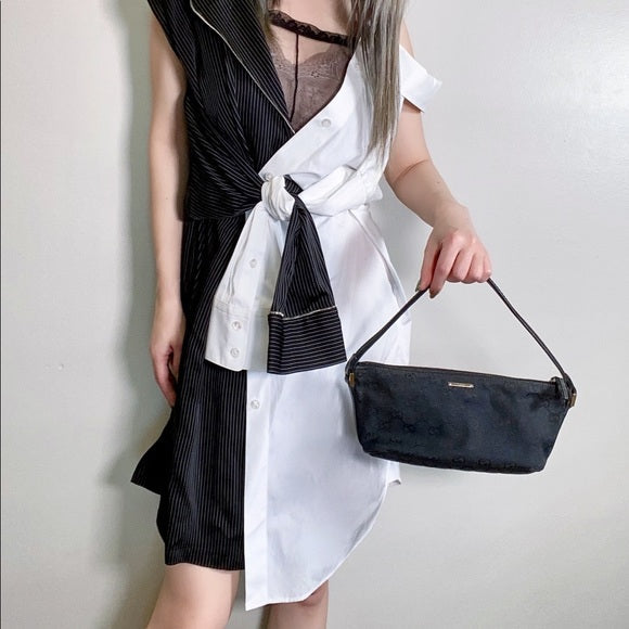 Alexander wang DRESS TRIMMED WITH SHIRT