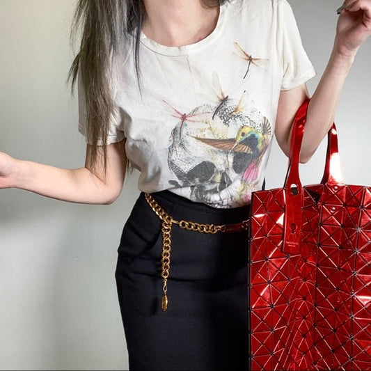 ALEXANDER MCQUEEN print T-shirt