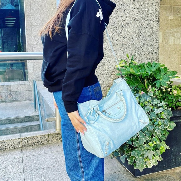 BALENCIAGA lambskin Town bag
