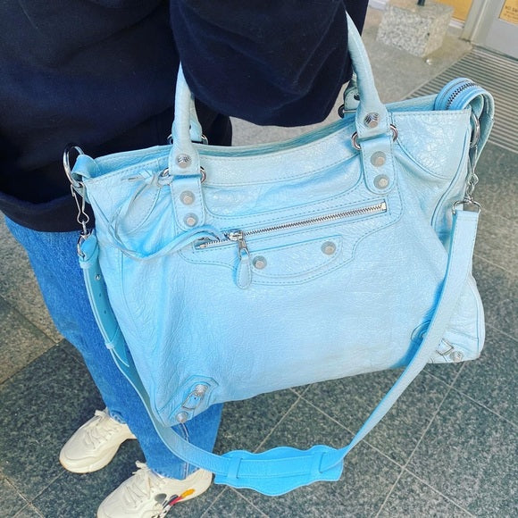 BALENCIAGA lambskin Town bag