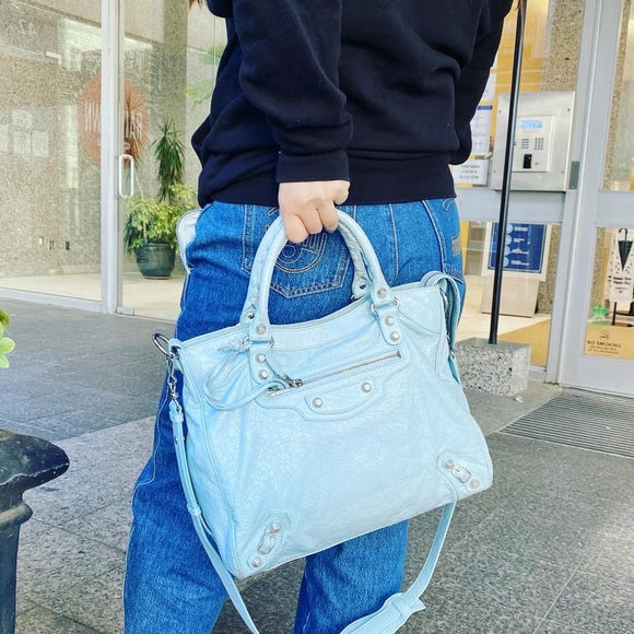 BALENCIAGA lambskin Town bag