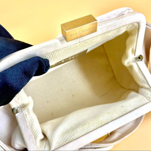 GIVENCHY vintage leather hobo