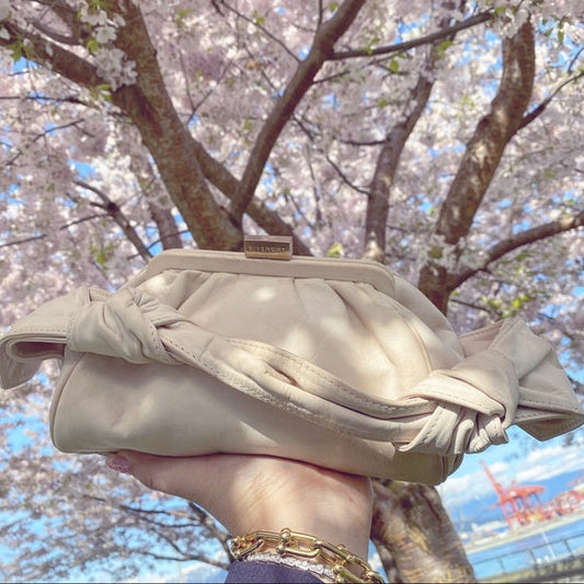 GIVENCHY vintage leather hobo