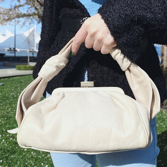 GIVENCHY vintage leather hobo