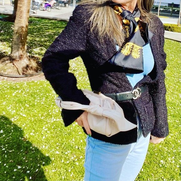 GIVENCHY vintage leather hobo