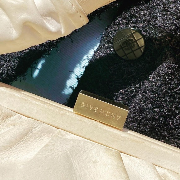 GIVENCHY vintage leather hobo