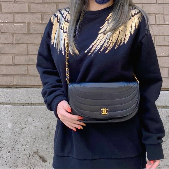 RED VALENTINO Golden wings sweatshirt